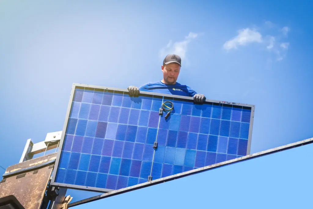 Solaranlage vom Meisterbetrieb montiert