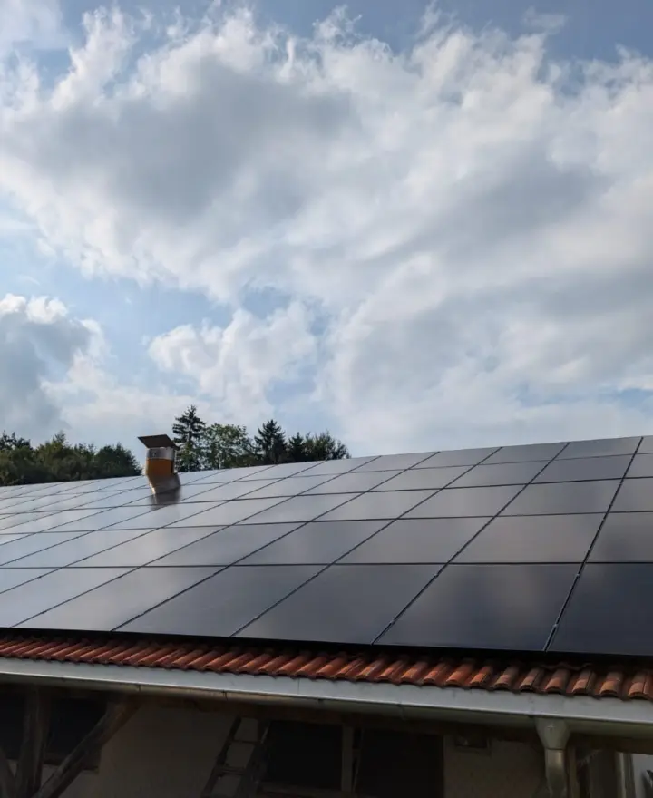 Photovoltaik-Referenz in Kempten · Gewerbegebiet