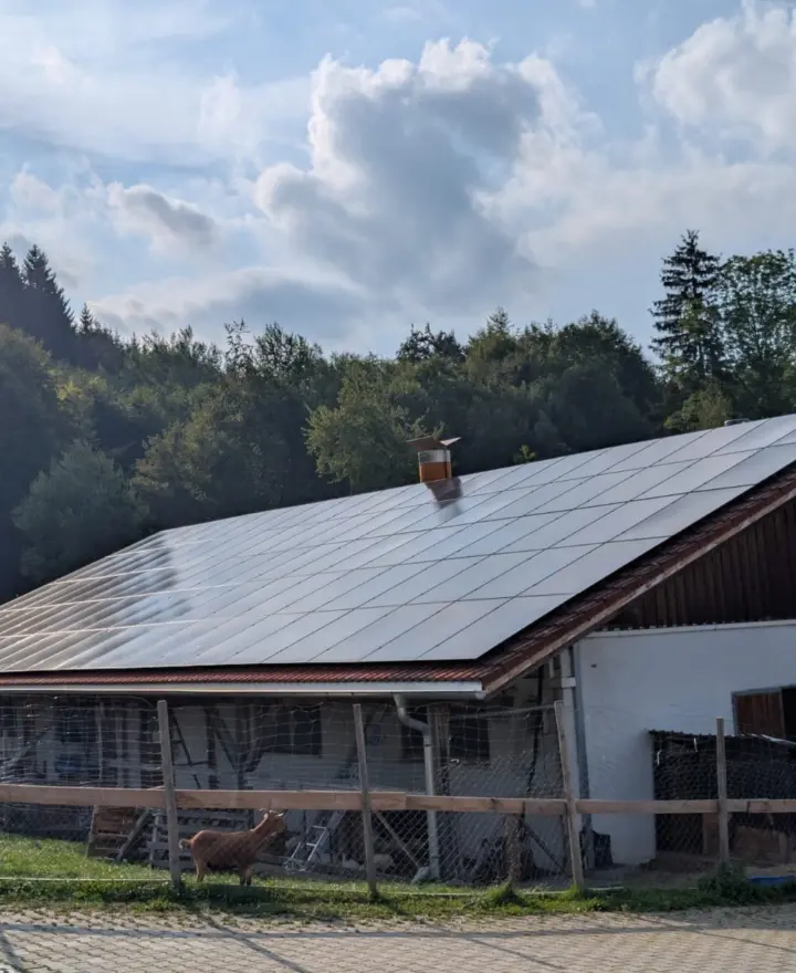 Photovoltaik-Referenz in Oberstaufen · Oberallgäu