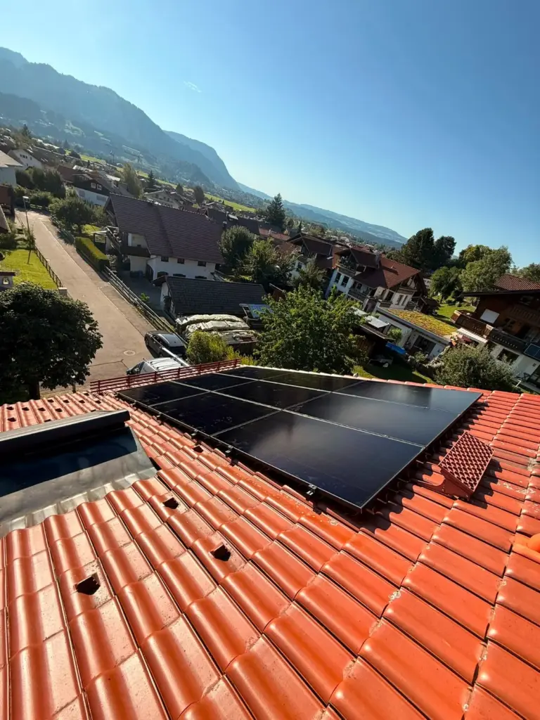 Solaranlage Familie Keller in Blaichach